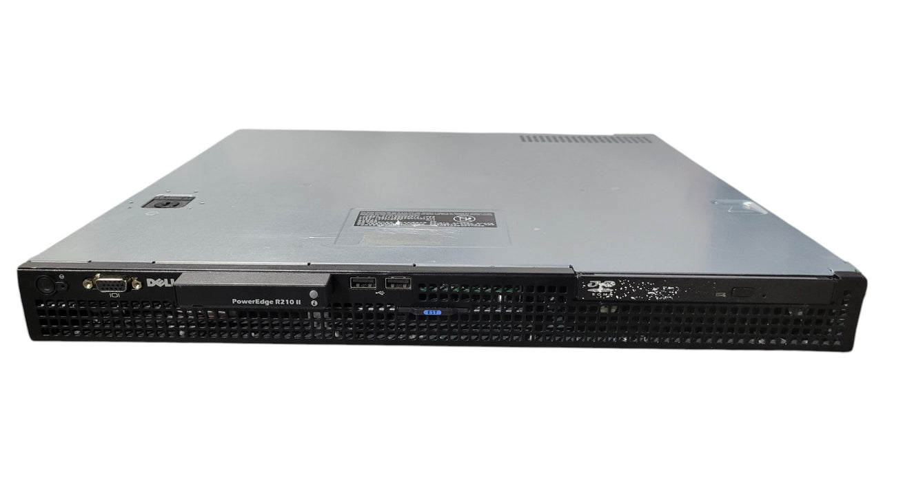 Dell PowerEdge R210 II - Xeon E31220 16GB DDR3 SAS Controller No HDD