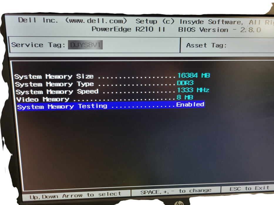 Dell PowerEdge R210 II - Xeon E31220 16GB DDR3 SAS Controller No HDD