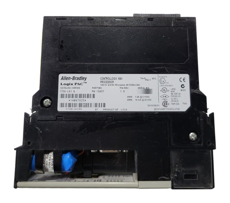 Allen-Bradley 1756-L61 ControlLogix 5561 Logix PAC Processor Module Series B