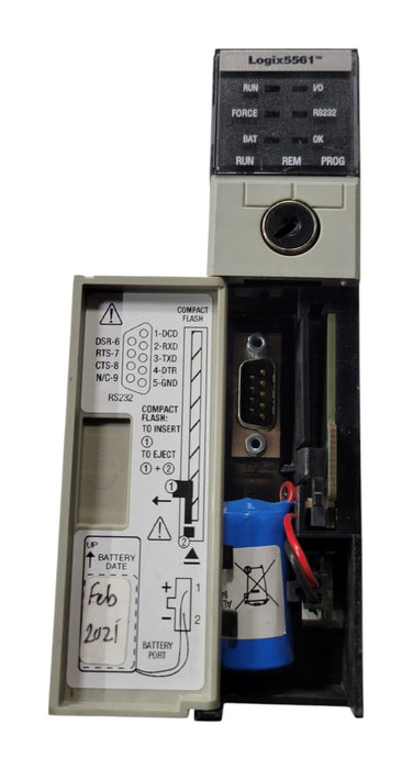 Allen-Bradley 1756-L61 ControlLogix 5561 Logix PAC Processor Module Series B