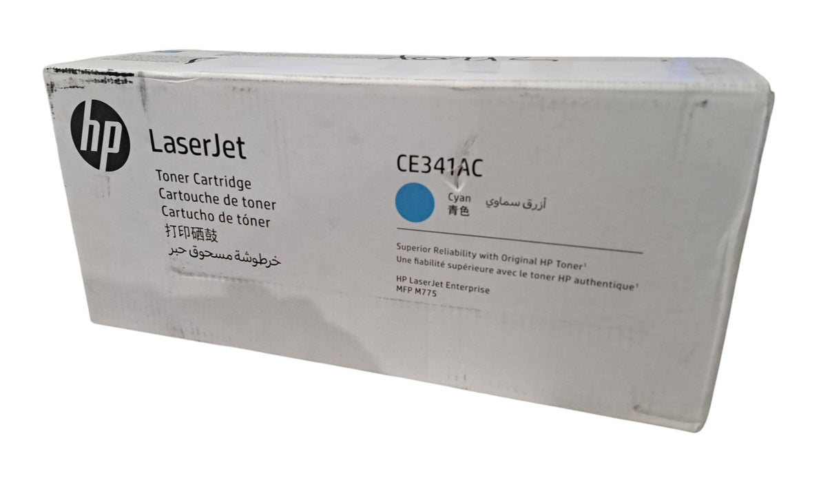 HP CE341AC LaserJet Toner Cartridge Cyan