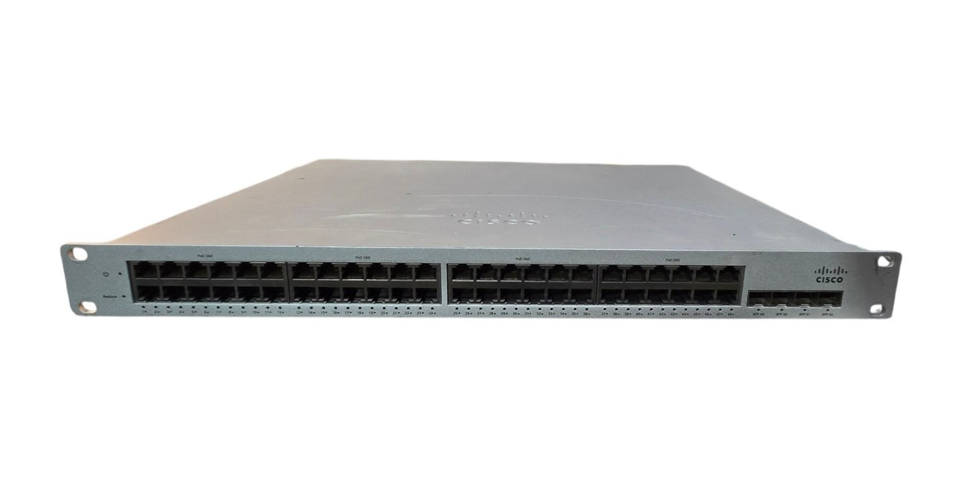 Cisco Meraki MS220-48LP-HW - 48-Port PoE Gigabit Switch 4x SFP | Unclaimed