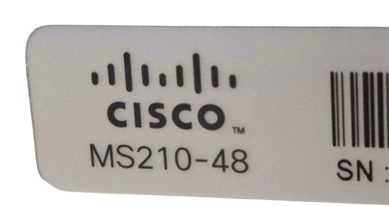 Cisco Meraki MS210-48 - 48-Port Gigabit Ethernet Switch 4x 1G SFP