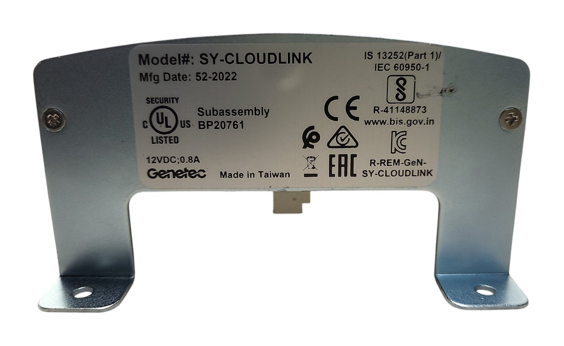 Genetec Synergis Cloud Link SY-CLOUDLINK Controller (READ)