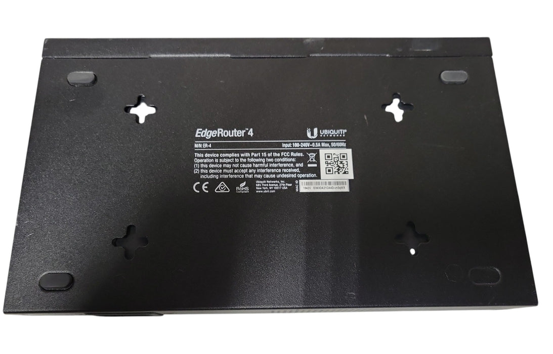 Ubiquiti EdgeRouter 4 ER-4 Gigabit Router with SFP Port