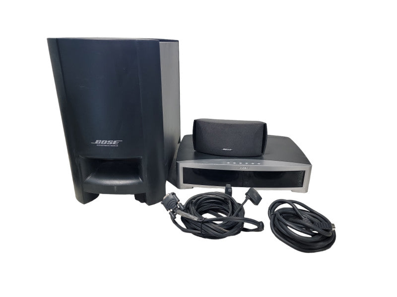 BOSE AV3-2-1 Series II DVD/CD Media Center w/PS3-2-1 II Powered Subwoofer W/ Remote