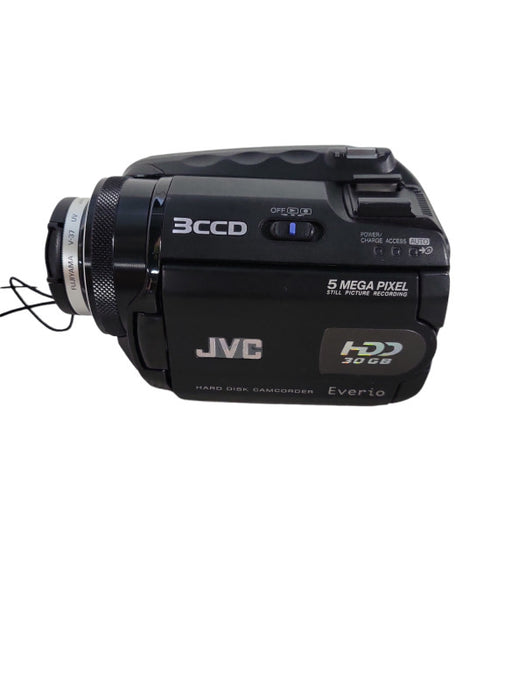 JVC Everio GZ-MG505 3-CCD 5MP  Camcorder w/10x Optical Zoom No Battery !