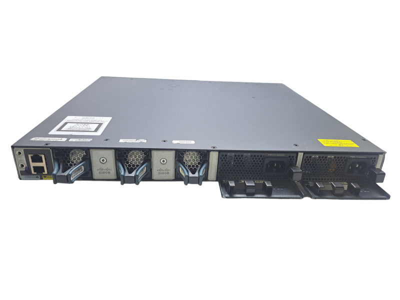 Cisco WS-C3650-24PS-S | 24-Port Gigabit PoE+ | 4x SFP Switch | 2x 640W PSU