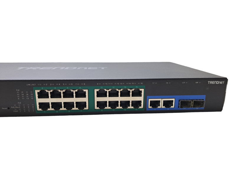 Trendnet TPE-3018LS | 18-Port Gigabit PoE+ 220W Smart Surveillance Switch