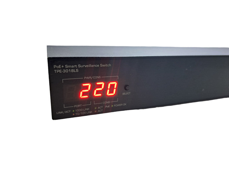 Trendnet TPE-3018LS | 18-Port Gigabit PoE+ 220W Smart Surveillance Switch