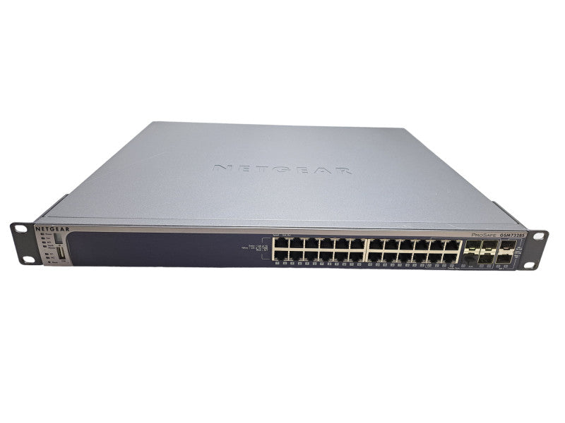 Netgear Prosafe GSM7328S v2 24 + 4-Port Gigabit L3 Managed Switch | 2x SFP+ Q