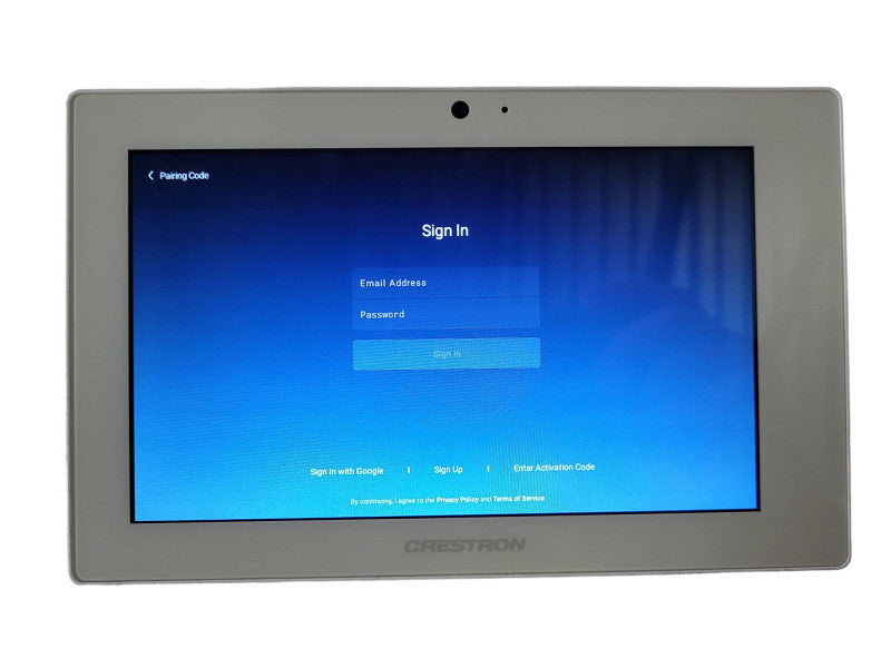 Crestron TSW-760 7\\" Touch Screen Room Controller Panel White W/ TSW-760-LB-W $