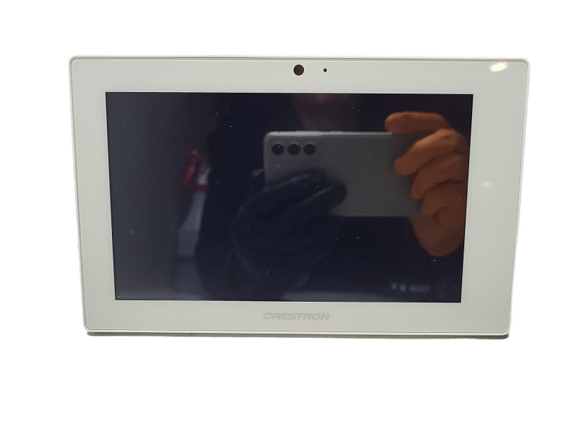 Crestron TSW-760 7\\" Touch Screen Room Controller Panel White W/ TSW-760-LB-W $