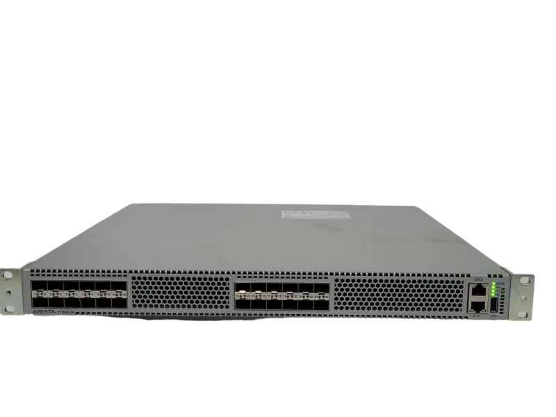 Arista DCS-7150S-24 24-Port 1/10G SFP+ Switch w/ Dual PSU, READ _