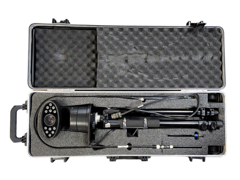 WCA-M208 2MP 20x IR PTZ Camera w/ Manfrotto 055XB Tripod READ $