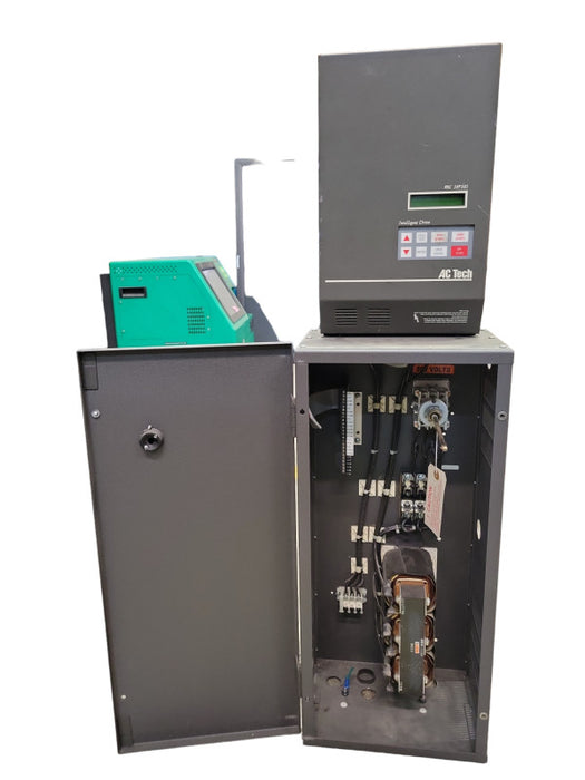 LENZE AC TECH 400/480V 10HP, MH4100BNF134 -Variable Frequency Drive w fuse bx %