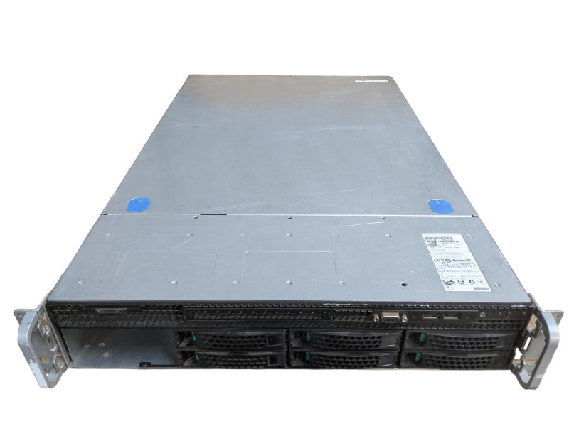 2U Server | Xeon E5-2620 v2 | 32GB RAM | No HDD | Intel Embedded RAID Q