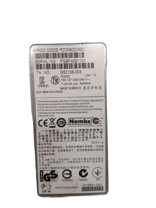 2U Server | Xeon E5-2620 v2 | 32GB RAM | No HDD | Intel Embedded RAID Q