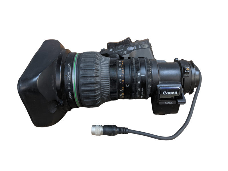Canon KJ17ex7.7B | 7.7-131mm | Zoom Lens For Parts | No Camera Body | *READ* Q