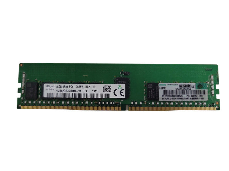 SK hynix 16GB 1Rx4 PC4-2666V-RC2-12 Server Ram Q!