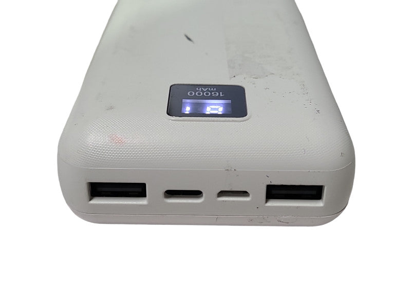 Bluehive 3-Port 16,000 mAh Portable Power Bank with Digital Screen