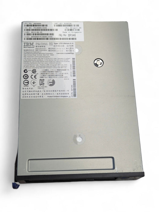 IBM 7226 1U3 Tape Multi-Media Enclosure with 1x LTO Ultrium 6-H drive READ  -