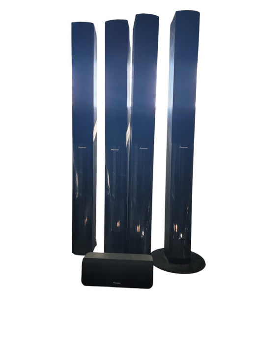 Pioneer S-FCR4700 Speaker System includes 4 x Tower and 1x Center Speaker