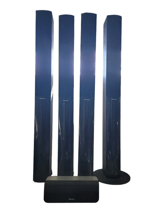 Pioneer S-FCR4700 Speaker System includes 4 x Tower and 1x Center Speaker