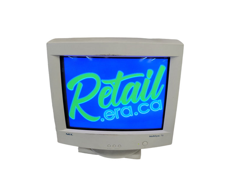 NEC MultiSync 75 CRT Monitor - 17\\" 1280 x 1024 @ 55 to 66Hz %