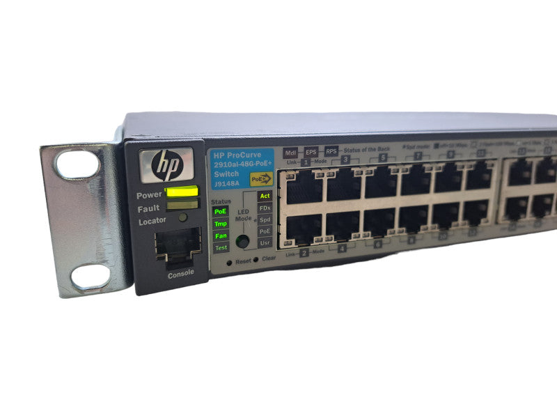 HP ProCurve 2910al-48G-PoE+ J9148A | 48-Port Gigabit Managed PoE+ Switch