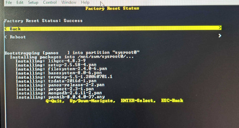 Palo Alto PA-3020 | Enterprise Firewall Security Appliance | Factory Reset
