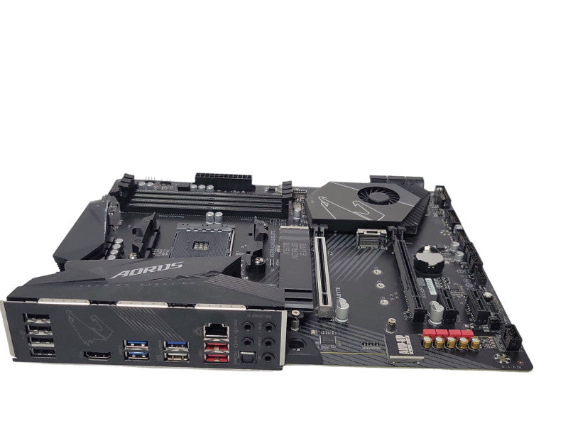 GIGABYTE X570 AORUS ELITE WIFI AM4 ATX AMD Motherboard, READ _