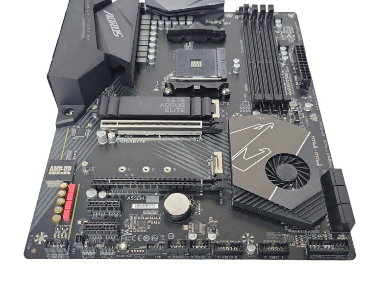 GIGABYTE X570 AORUS ELITE WIFI AM4 ATX AMD Motherboard, READ _
