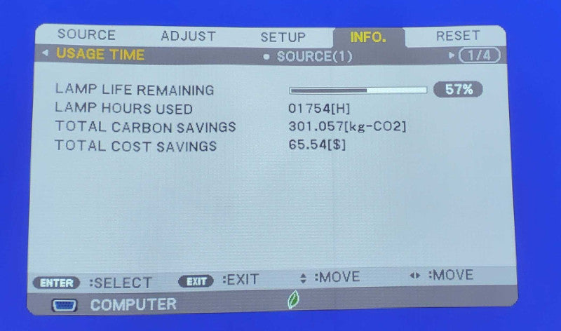 NEC NP-M322X HDMI & VGA 1024x768 Projector @
