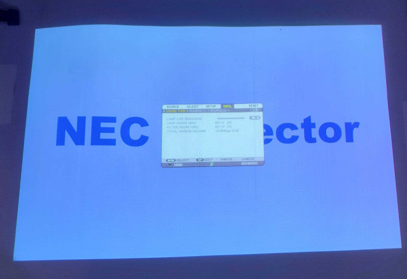 NEC NP-PA500U HDMI & VGA 1920x1200 5000 Lumen Projector @