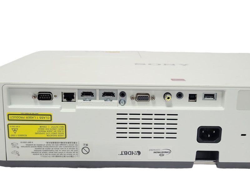 Sony VPL-PWZ10 5,000 Lumens WXGA Projector,  1526 Hours Timer, No Remote _