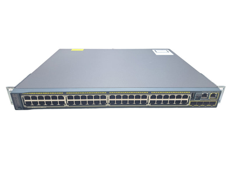 Cisco WS-C2960S-48LPS-L | 48-Port Gigabit PoE+ 370W Managed Switch w/ Stack