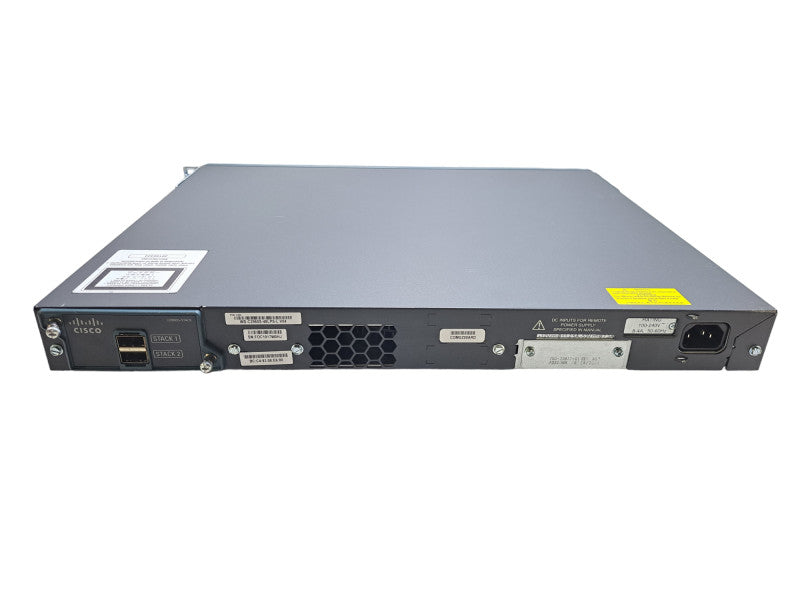 Cisco WS-C2960S-48LPS-L | 48-Port Gigabit PoE+ 370W Managed Switch w/ Stack