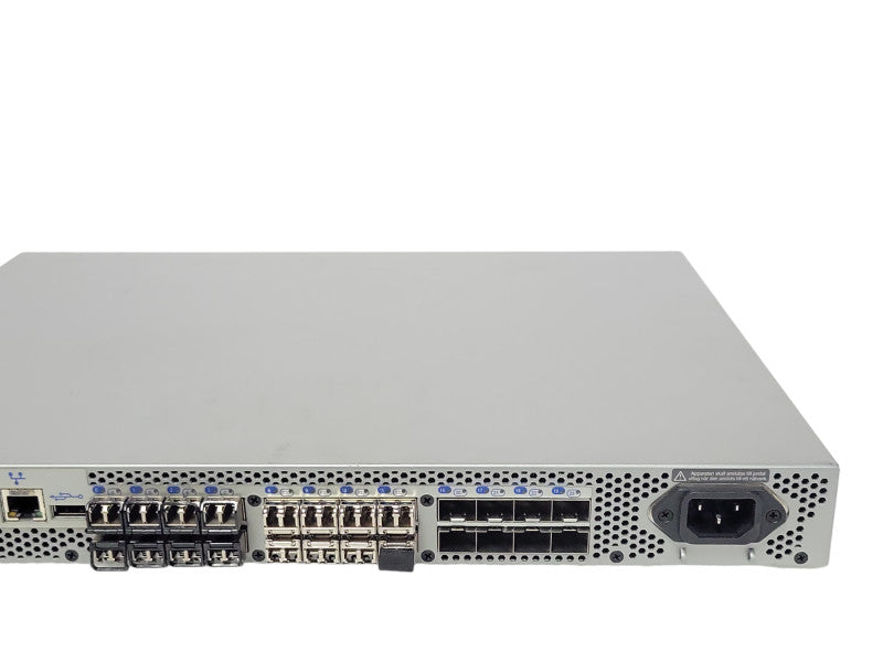 EMC2 DS-300B 24-Ports 8Gb FC Switch 16 Active Ports 16x Transceivers !