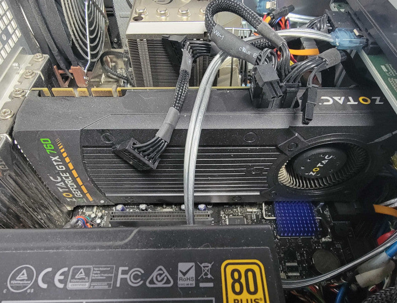 SILVERSTONE Black Aluminum Crown Series CW02B-MXR ATX Media Center