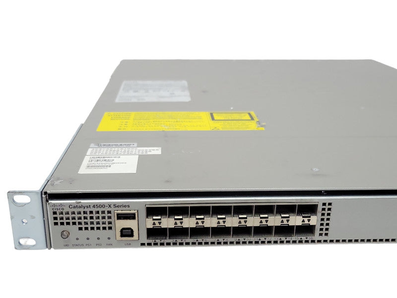 Cisco Catalyst WS-C4500X-16SFP+ 4500X Series Switch 2x Power supplies _