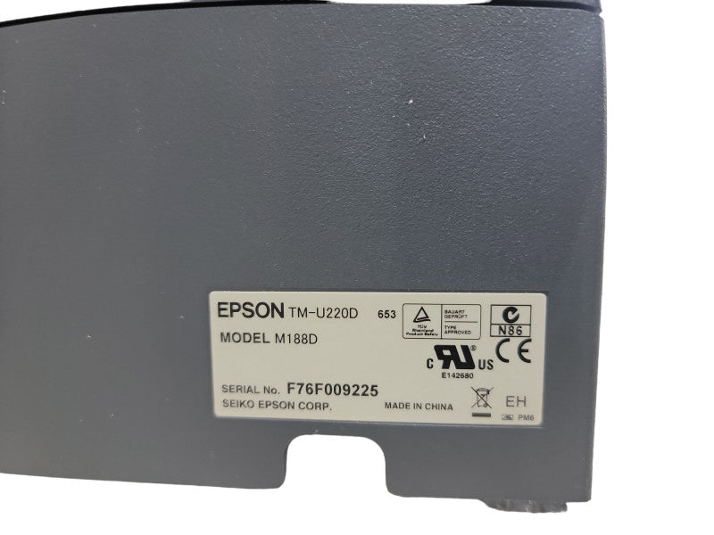 Epson TM-U220D M188D Kitchen/Bar POS Receipt Printer