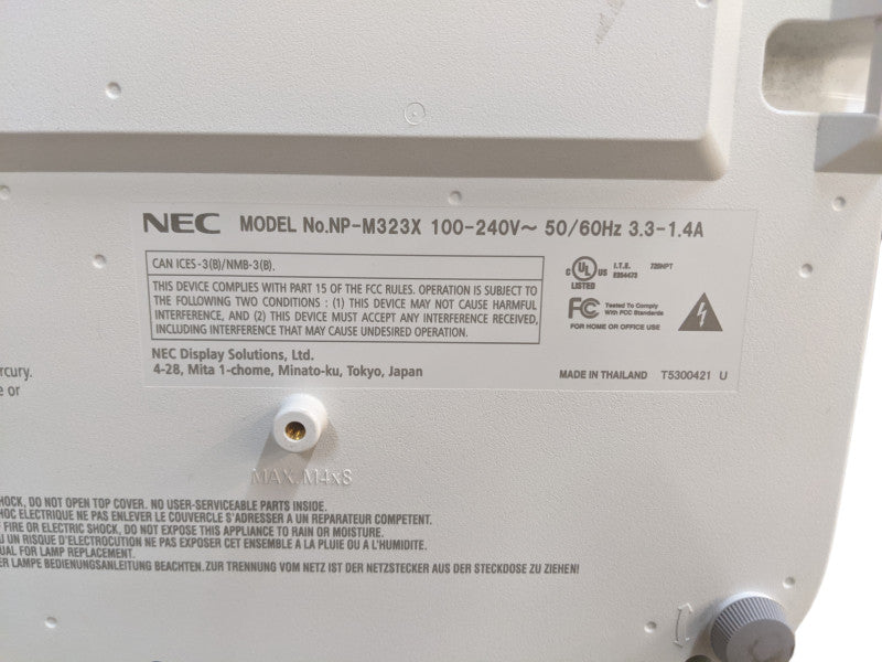 NEC NP-M323X HDMI & VGA 1024x768 Projector