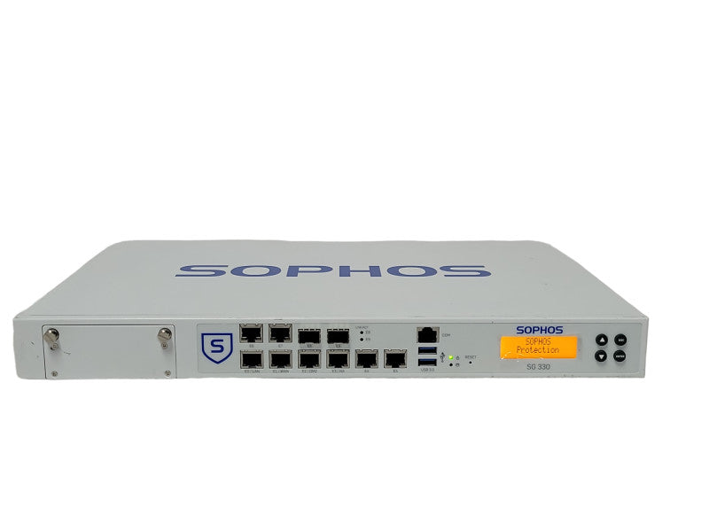 Sophos SG330 Rev.1 8-Port Gig 2-Port SFP Firewall Security Appliance, READ _