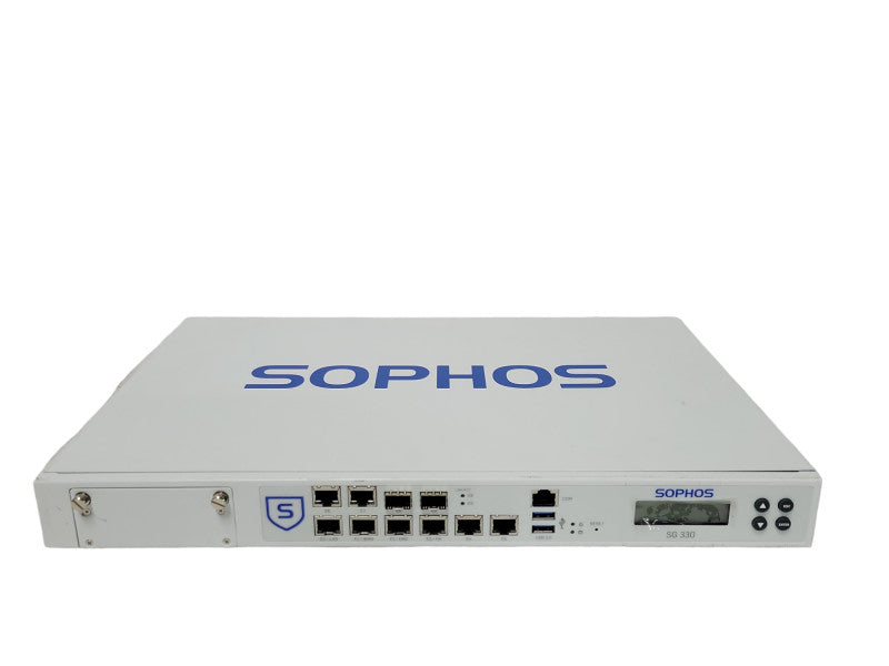 Sophos SG330 Rev.1 8-Port Gig 2-Port SFP Firewall Security Appliance, READ _