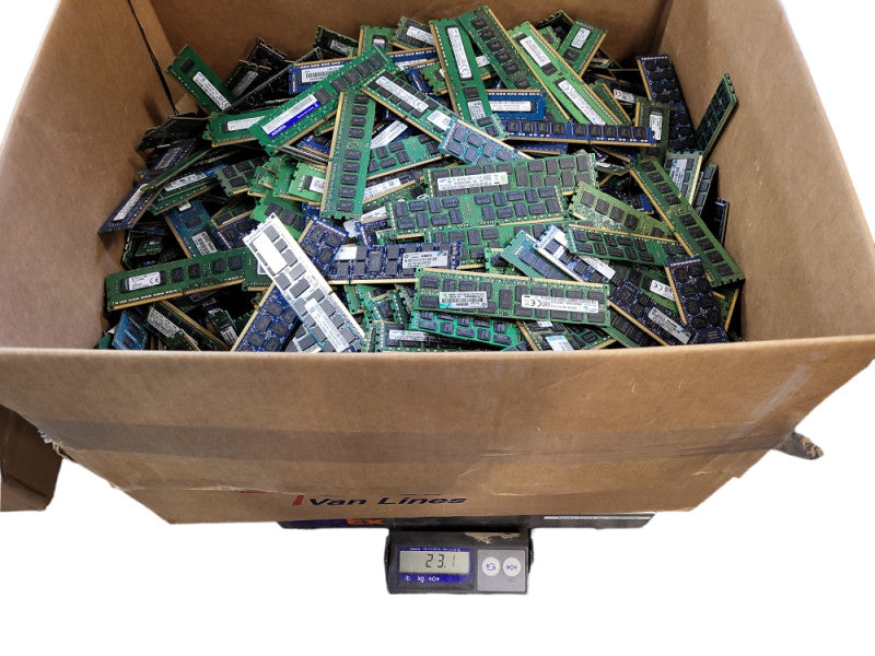 AS-IS Non-Heat sink RAM/Memory 51lb/23.1KG READ $