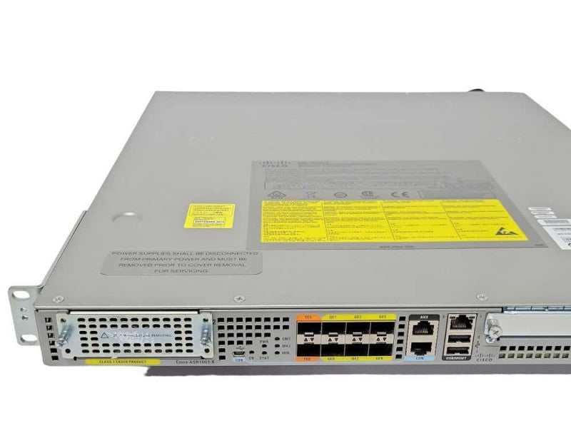 CISCO ASR1001-X 6-Port Gigabit SFP Router, Dual AC Power supplies _