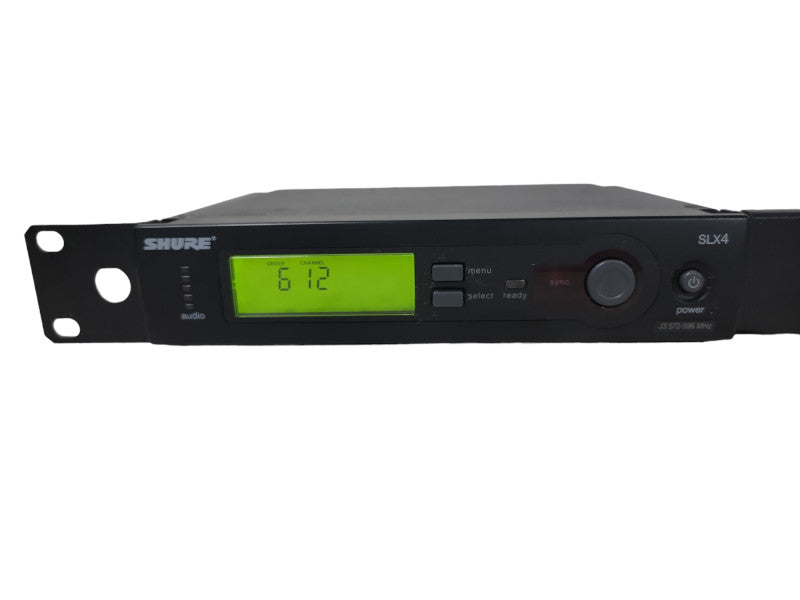 Shure SLX4 J3 Wireless Microphone Receiver W/ Realistic Highball Microphone