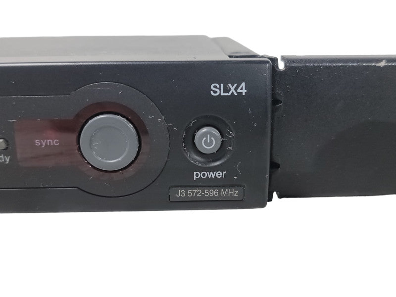 Shure SLX4 J3 Wireless Microphone Receiver W/ Realistic Highball Microphone