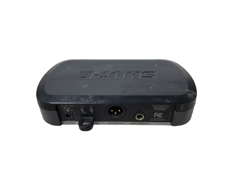 Shure PG4 Wireless Microphone Receiver Working